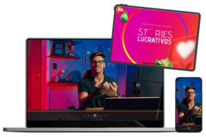 mockup stories lucrativos